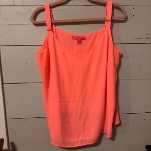 Lilly Pulitzer Vibrant Coral Camisole